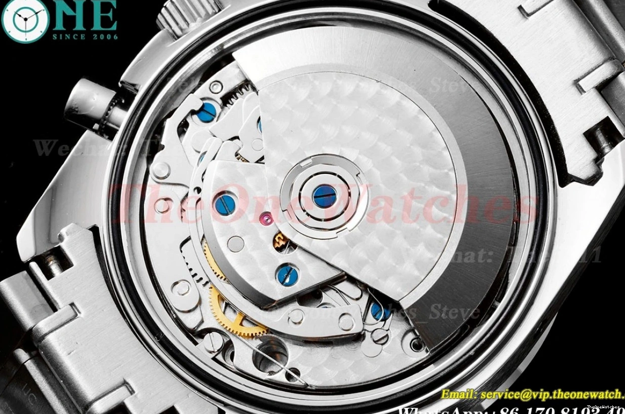 A7750 Racing Master SS 40mm Speedmaster White Dial HKF SS 0125